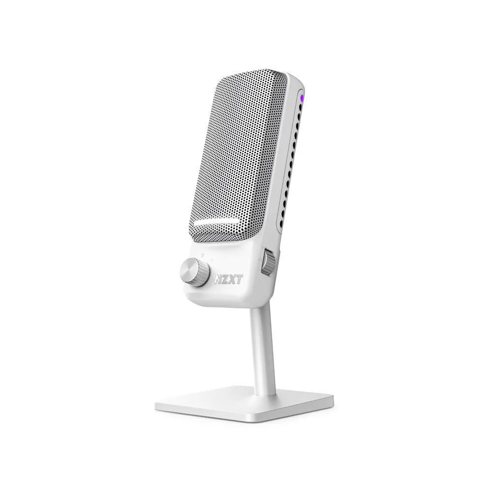 NZXT Capsule Elite - mikrofon, Vit