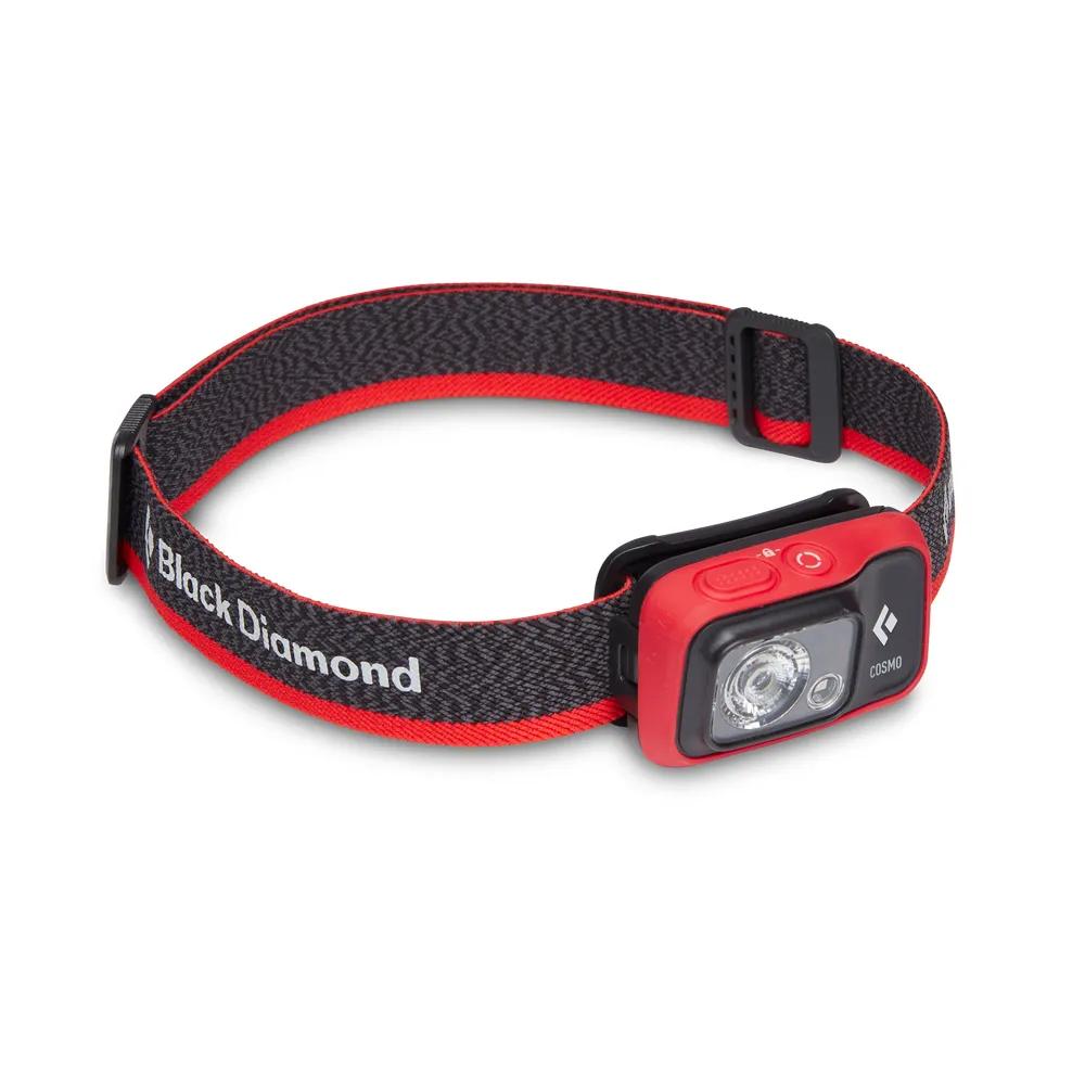 Black Diamond headlamp Cosmo 350, LED light (orange)