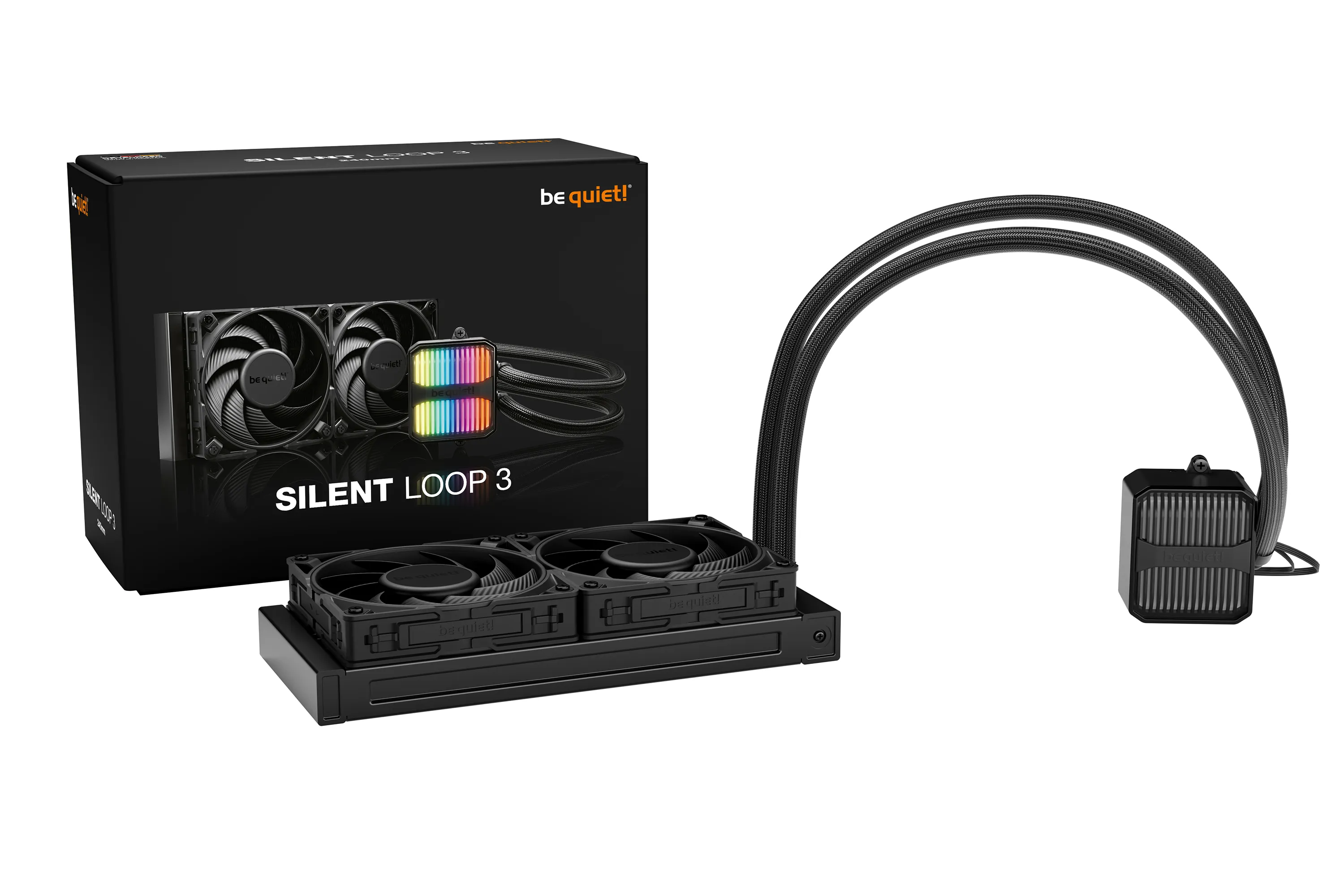 Be Quiet! Silent Loop 3 240mm - liquid cooler, Black