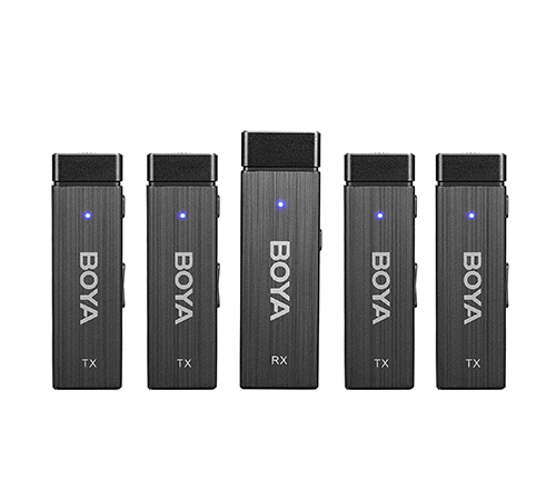 Boya 2.4g four-channel -wireless mikrophone