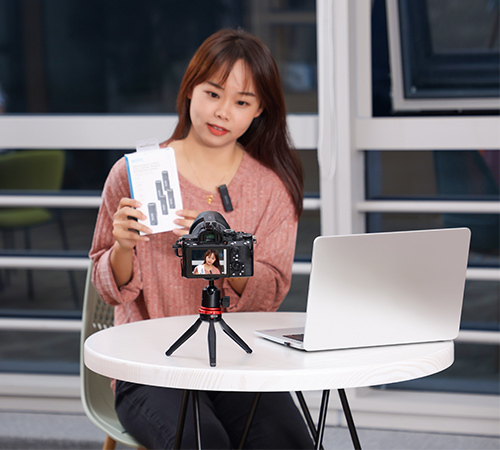 Boya 2.4g four-channel -wireless mikrophone