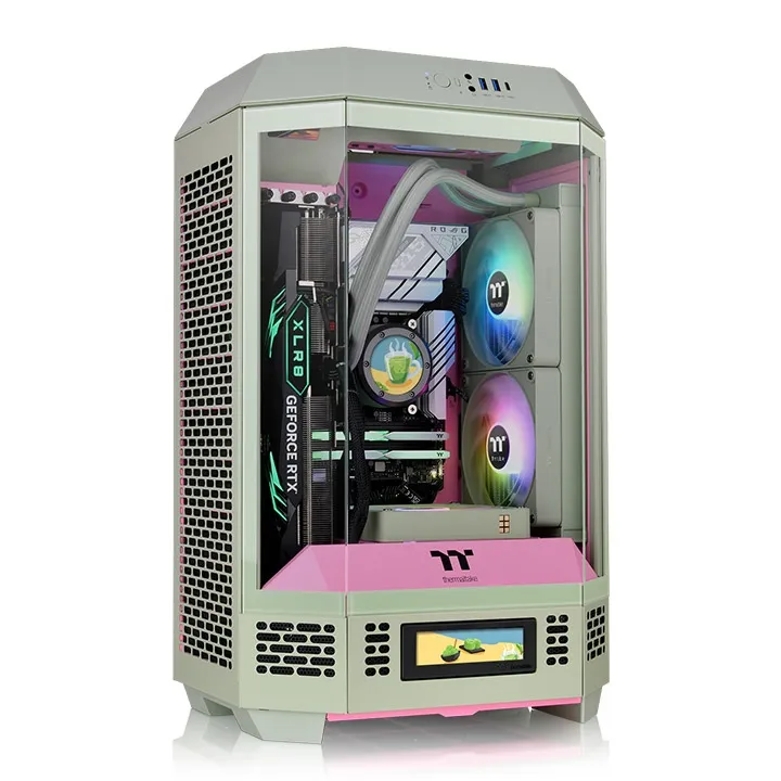 Thermaltake The Tower 300 Micro Tower Matcha Plum