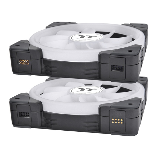 120mm Thermaltake SWAFAN EX12 ARGB PC Cooling Fan TT Premium Edition 3 Fan Pack