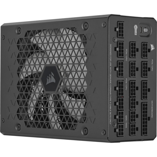 Corsair HX1200i ATX 3.1 1200W -virtal&auml;hde, 80 Plus Platinum