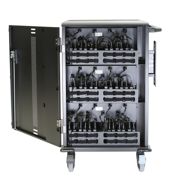 Dell Compact USB-C Charging Cart - 36 Devices (Prewired for USB-C laptops)
