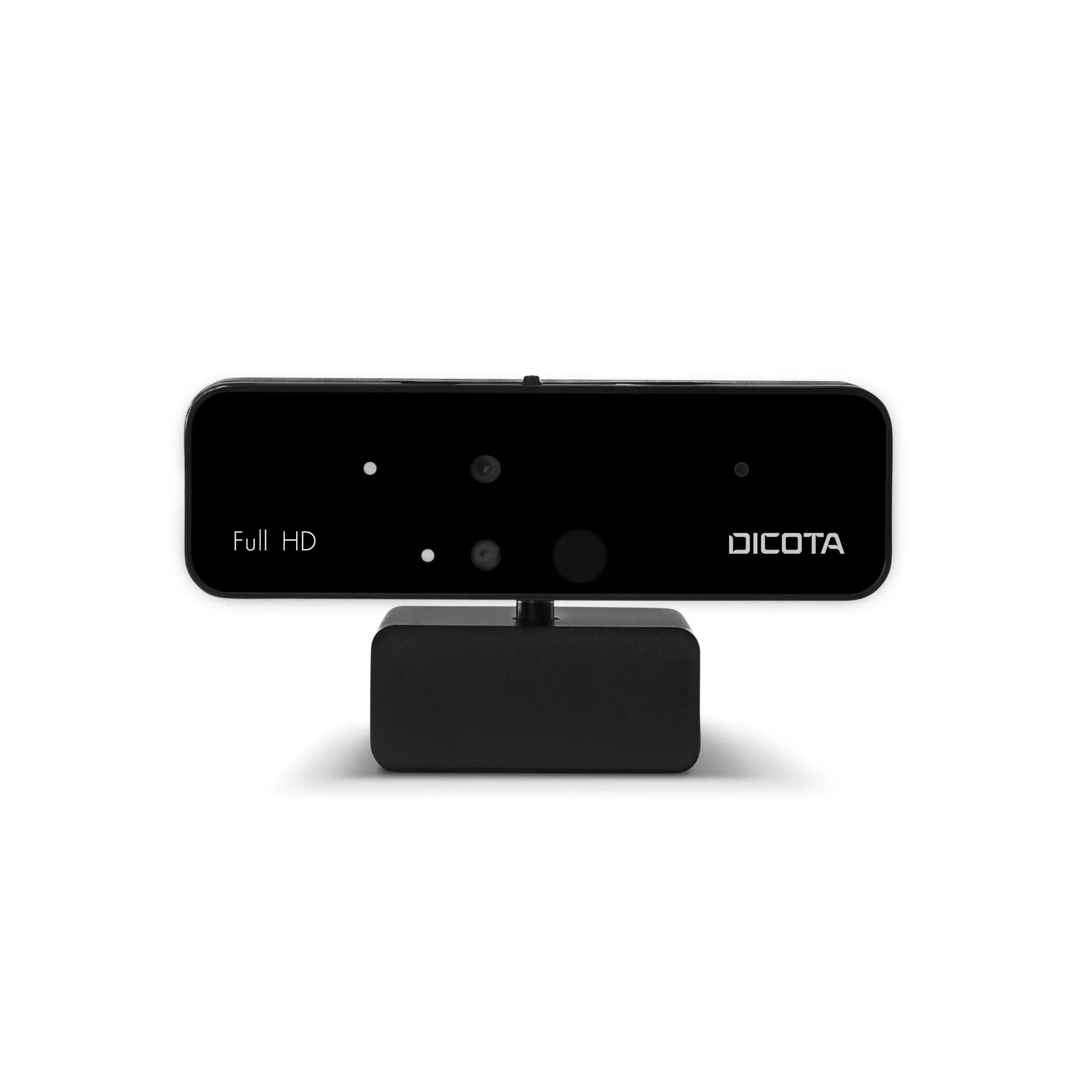 DICOTA PRO Face Recognition Full HD 1080p Webcam, Black