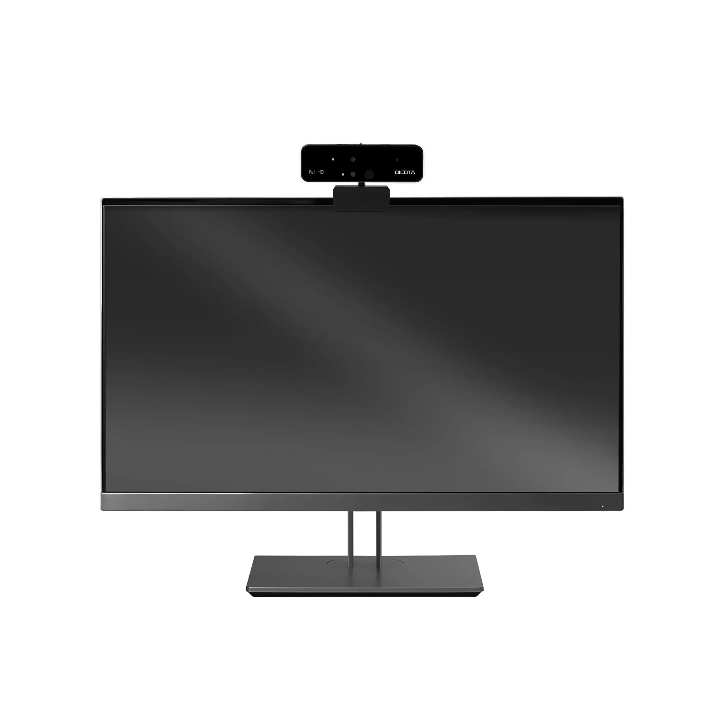 DICOTA PRO Face Recognition Full HD 1080p Webcam, Black