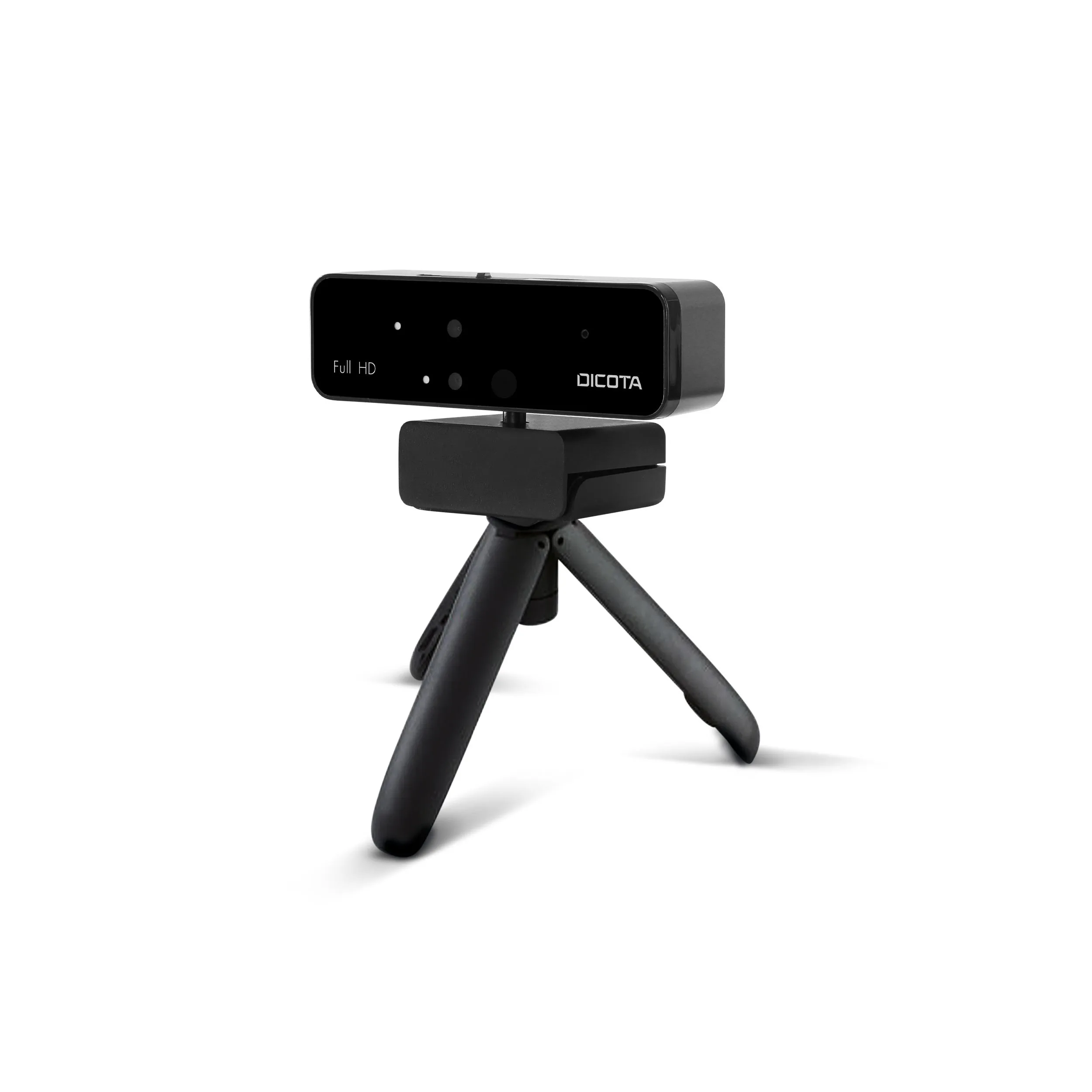 DICOTA PRO Face Recognition Full HD 1080p Webcam, Black