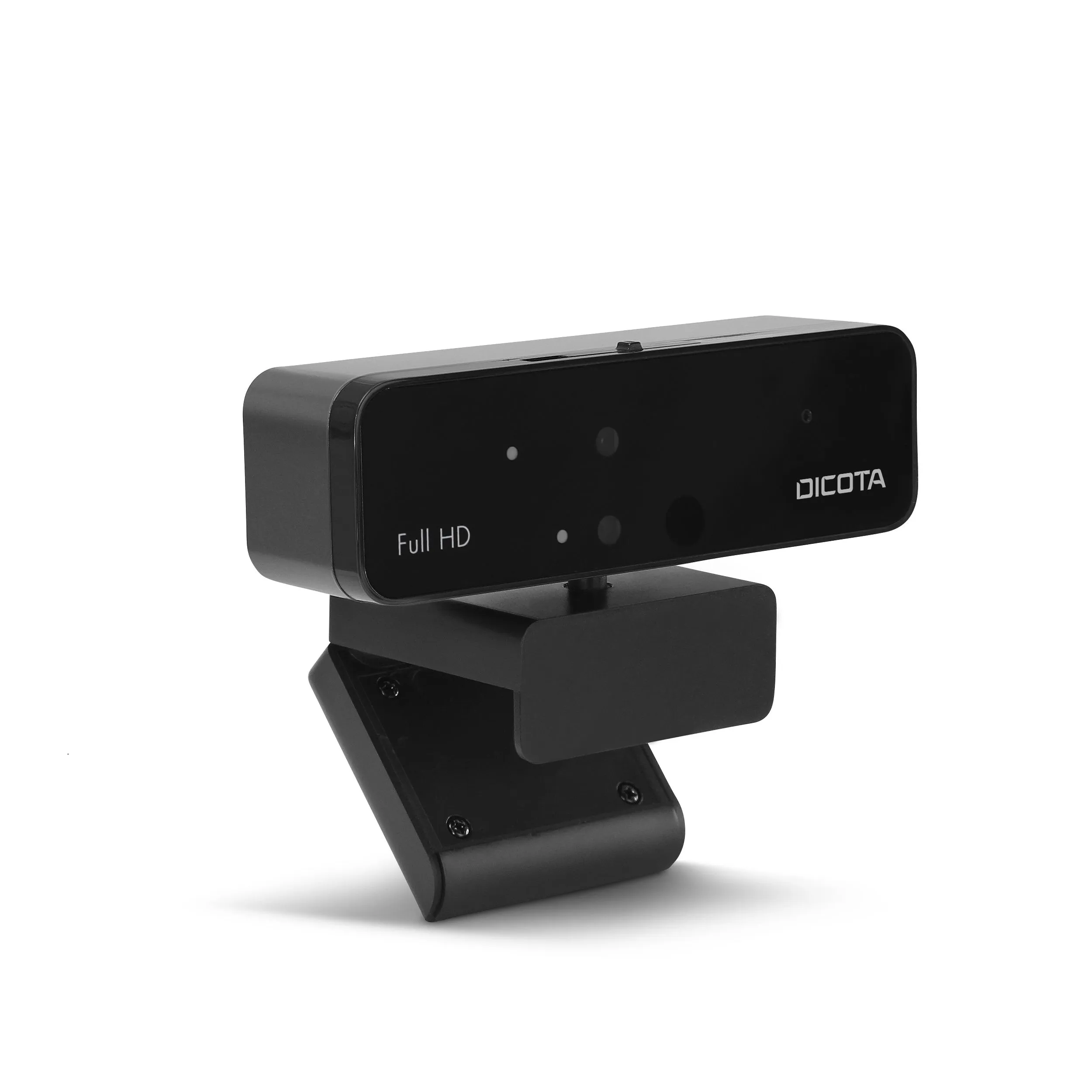 DICOTA PRO Face Recognition Full HD 1080p Webcam, Black