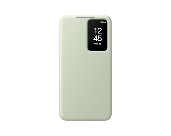 Samsung Smart View Wallet, Galaxy S24 - Folio Case, Light Green