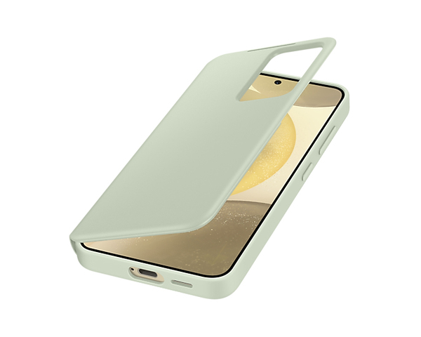 Samsung Smart View Wallet, Galaxy S24 - Folio Case, Light Green