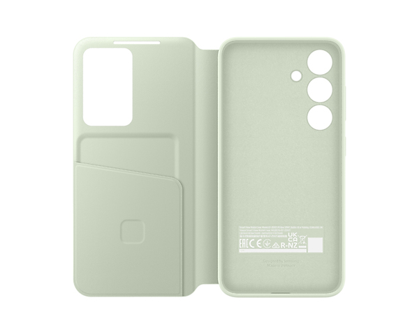 Samsung Smart View Wallet, Galaxy S24 - Folio Case, Light Green