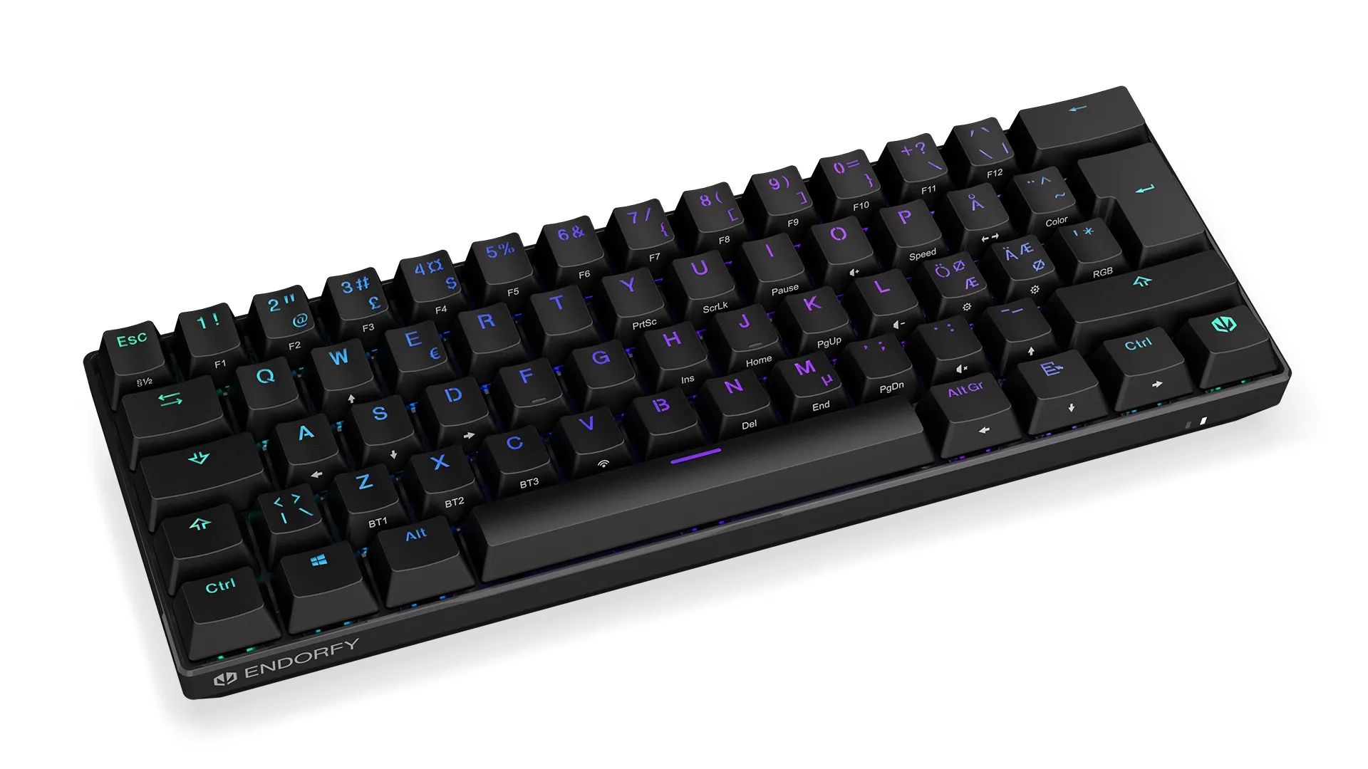 Endorfy Thock Compact Kailh Red - wireless gaming keyboard, black