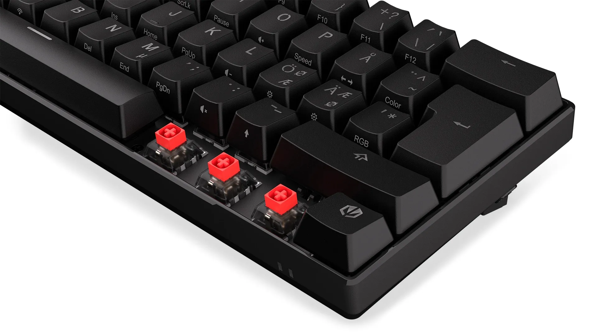 Endorfy Thock Compact Kailh Red - wireless gaming keyboard, black
