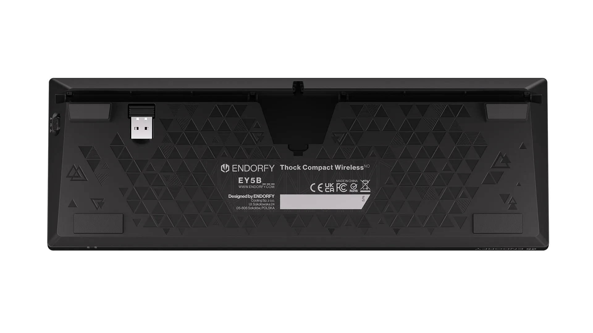 Endorfy Thock Compact Kailh Red - wireless gaming keyboard, black