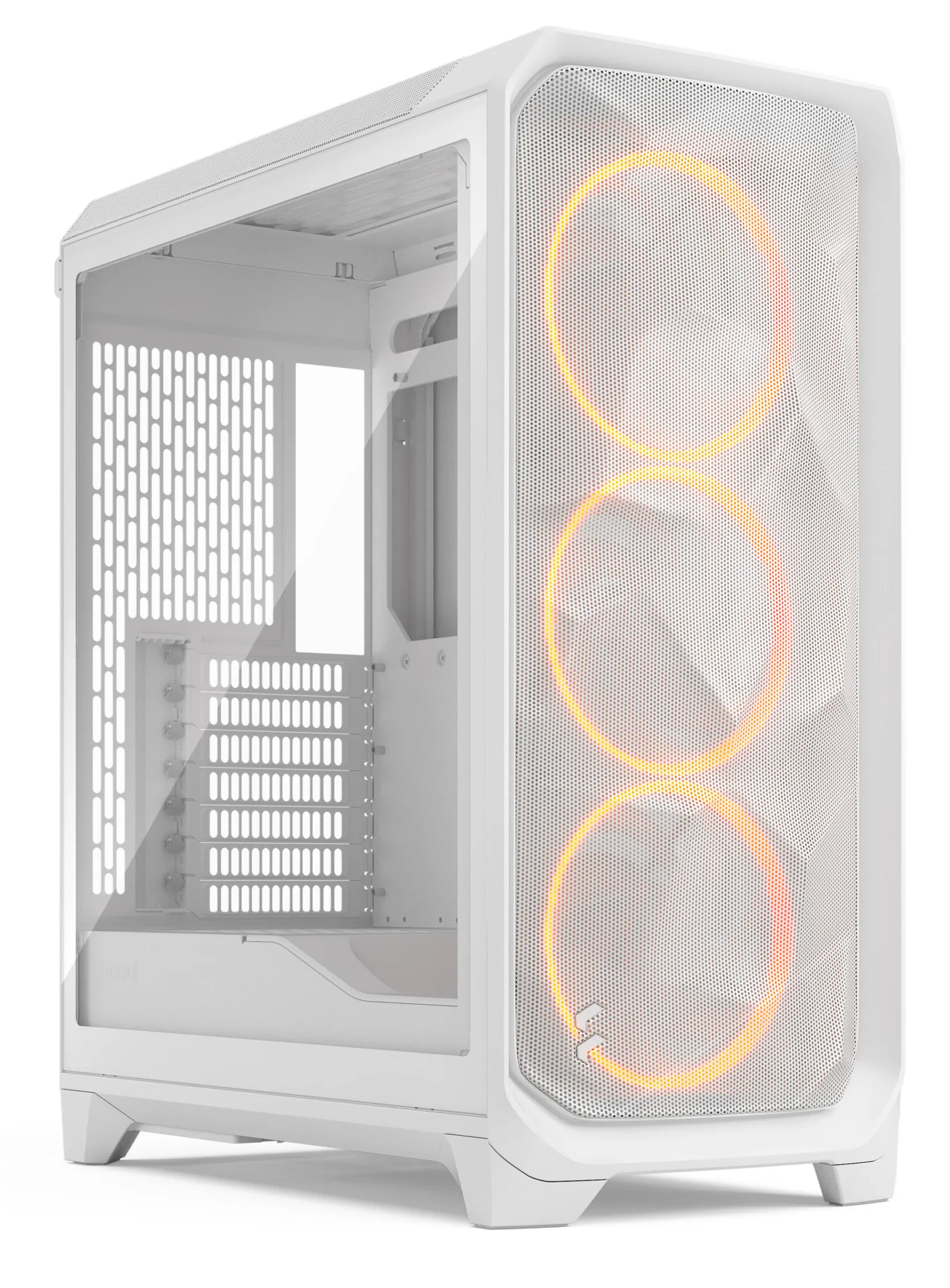 Fractal Design Meshify 3 White RGB TG Clear Tint - midi tower, White