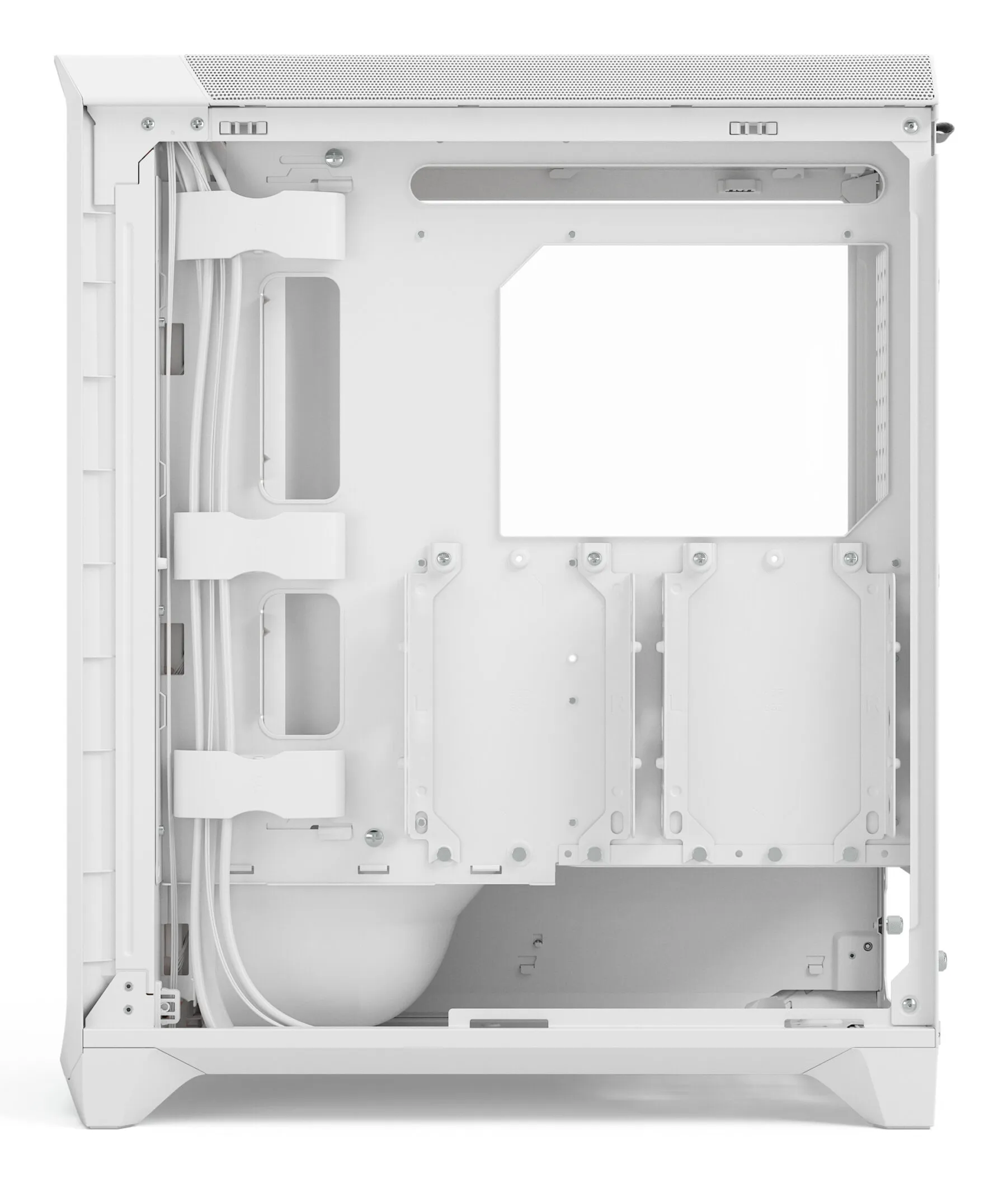 Fractal Design Meshify 3 White RGB TG Clear Tint - midi tower, White