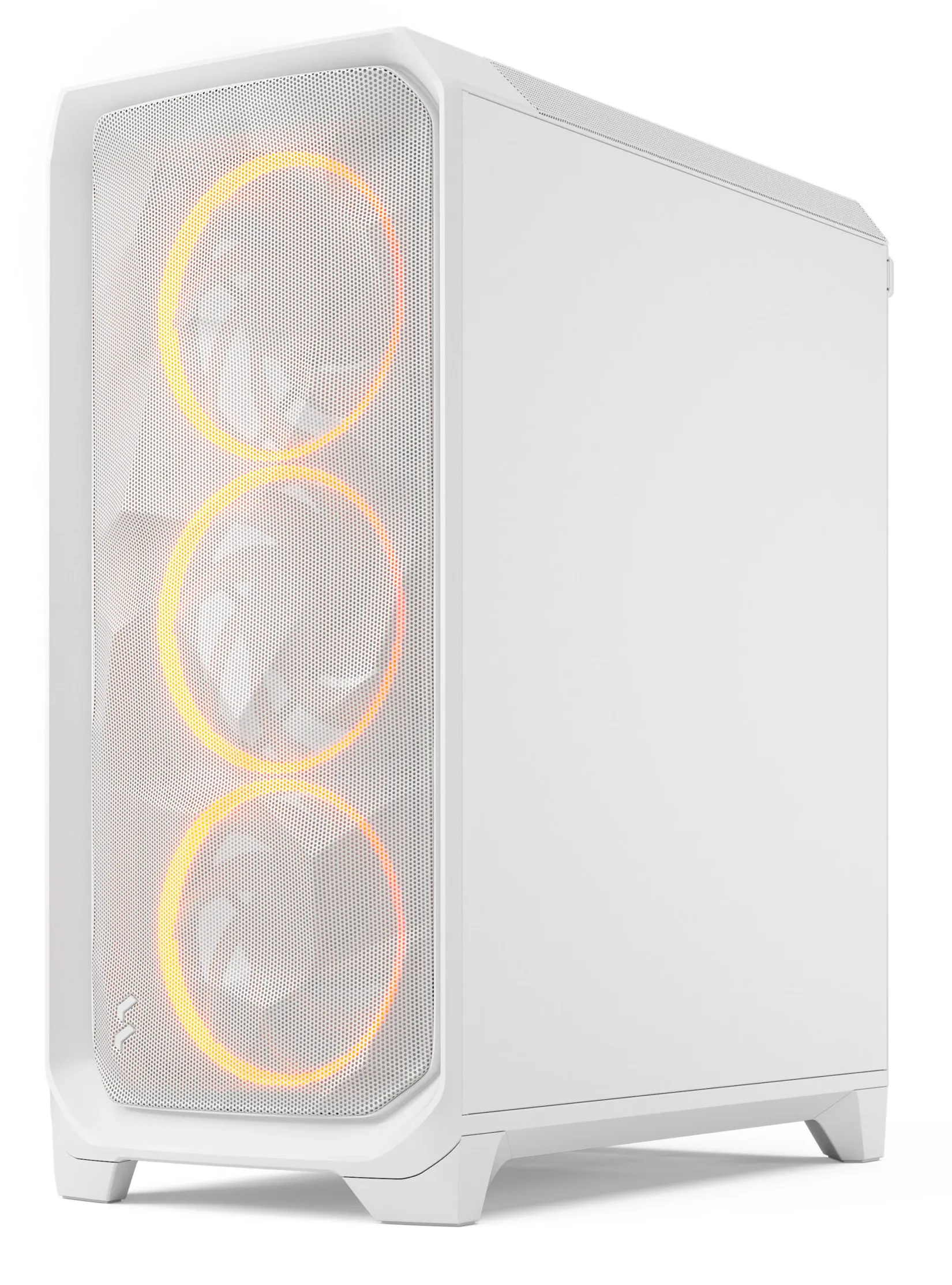 Fractal Design Meshify 3 White RGB TG Clear Tint - midi tower, White