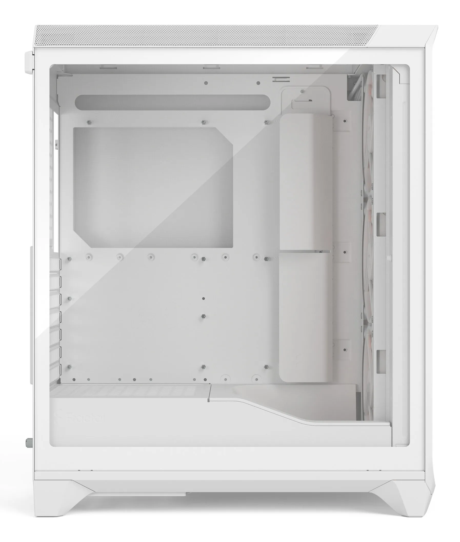 Fractal Design Meshify 3 White RGB TG Clear Tint - midi tower, White