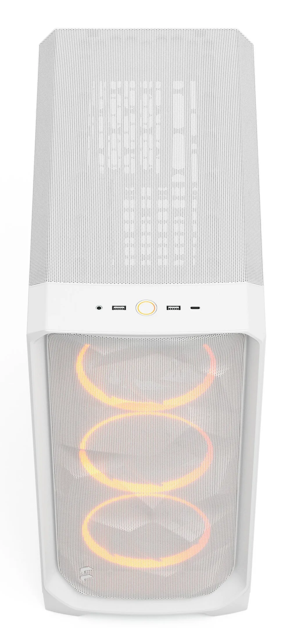 Fractal Design Meshify 3 White RGB TG Clear Tint - midi tower, White
