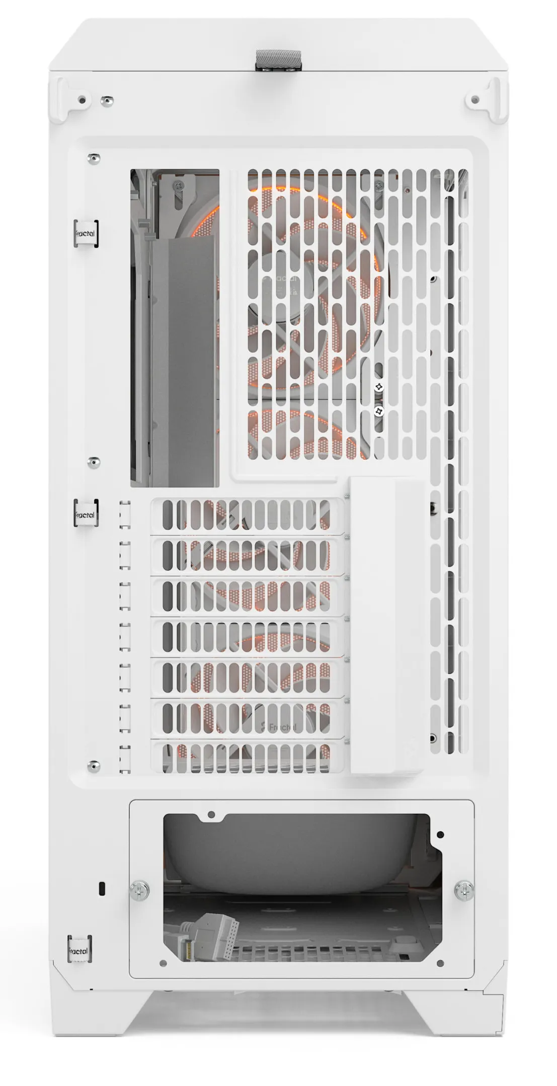 Fractal Design Meshify 3 White RGB TG Clear Tint - midi tower, White