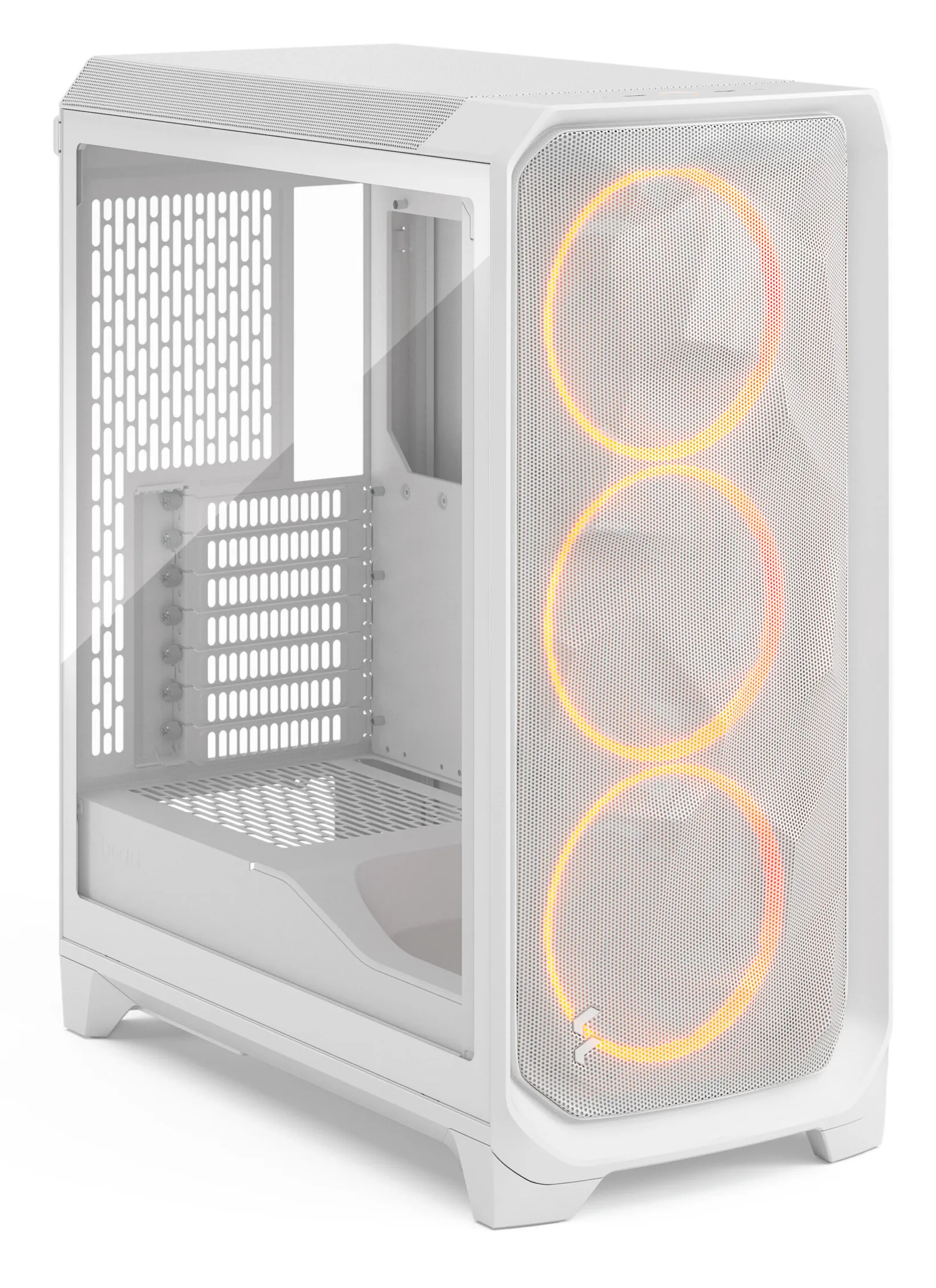 Fractal Design Meshify 3 White RGB TG Clear Tint - midi tower, White