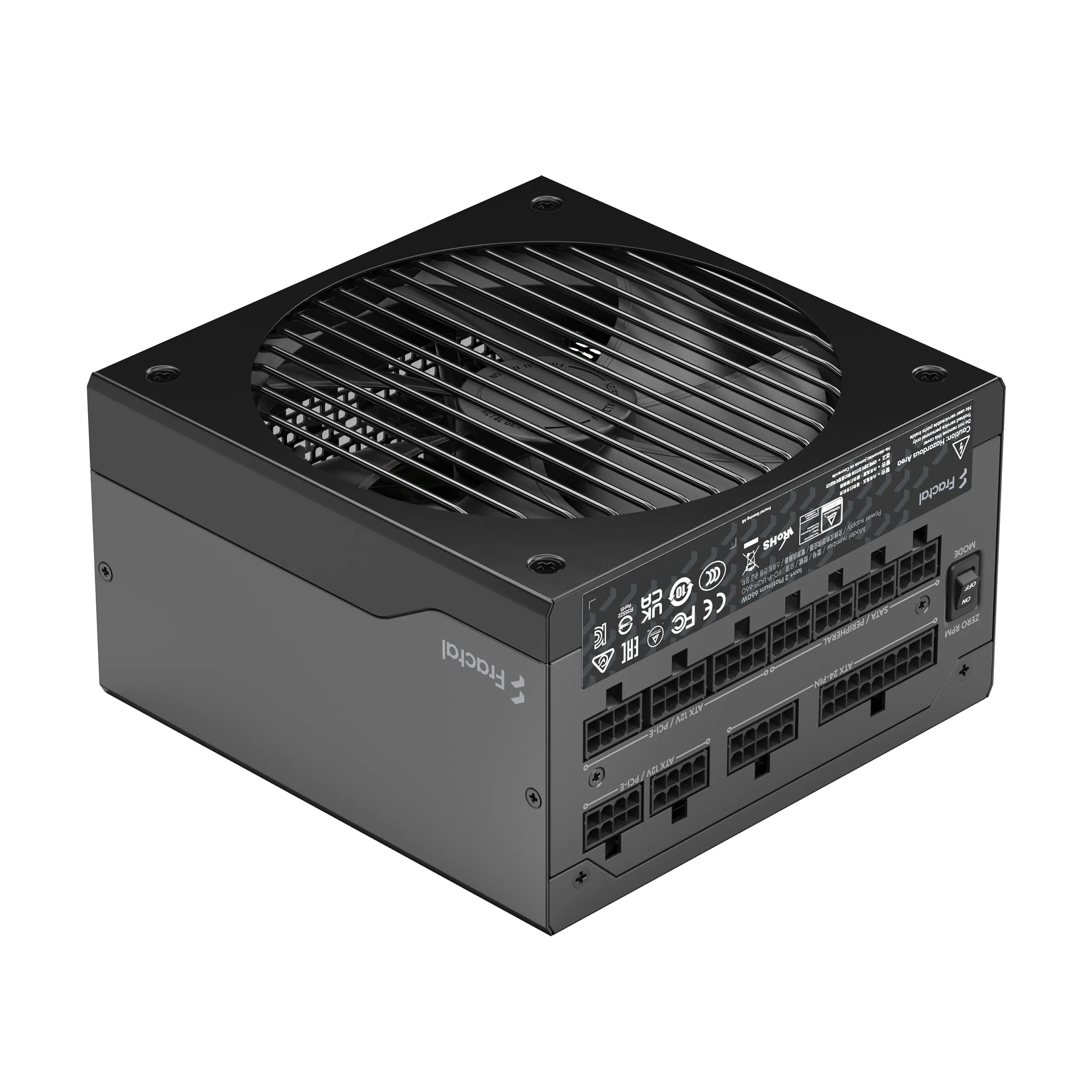 Fractal Design Ion+ 2 660W -virtal&auml;hde, 80 Plus Platinum