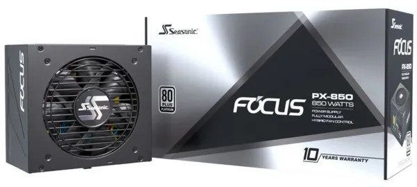 Seasonic 850W - Power supply, 80 Plus Platinum