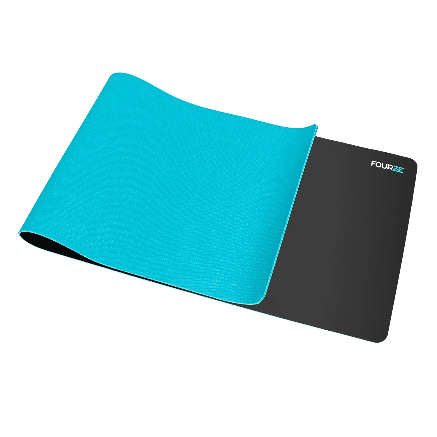 Fourze MP9030 -pelihiirimatto, 900x300 mm, Musta/Syaani