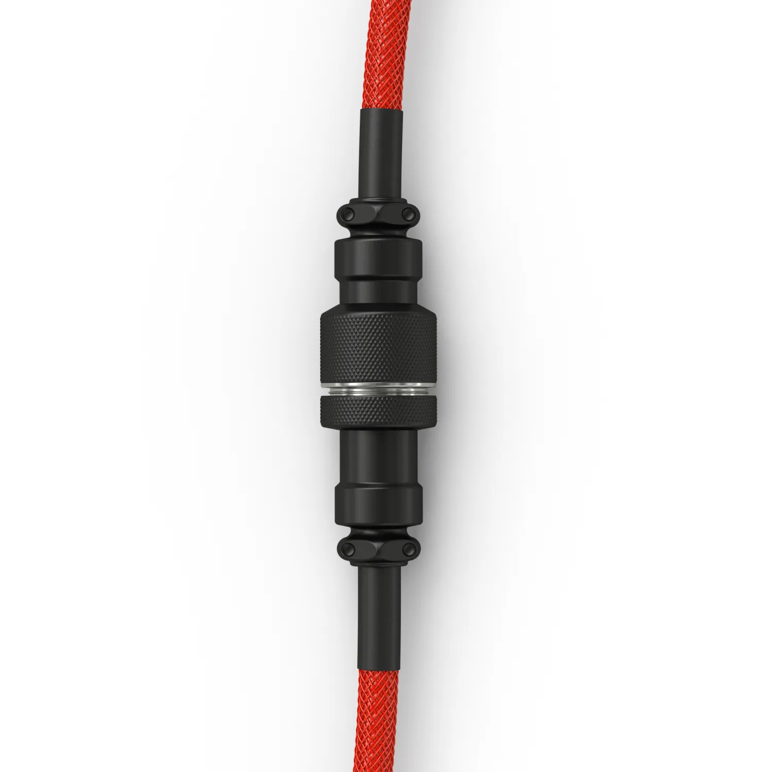Glorious GMMK Coiled USB-A - USB-C - kabel, 1.4m, Crimson Red