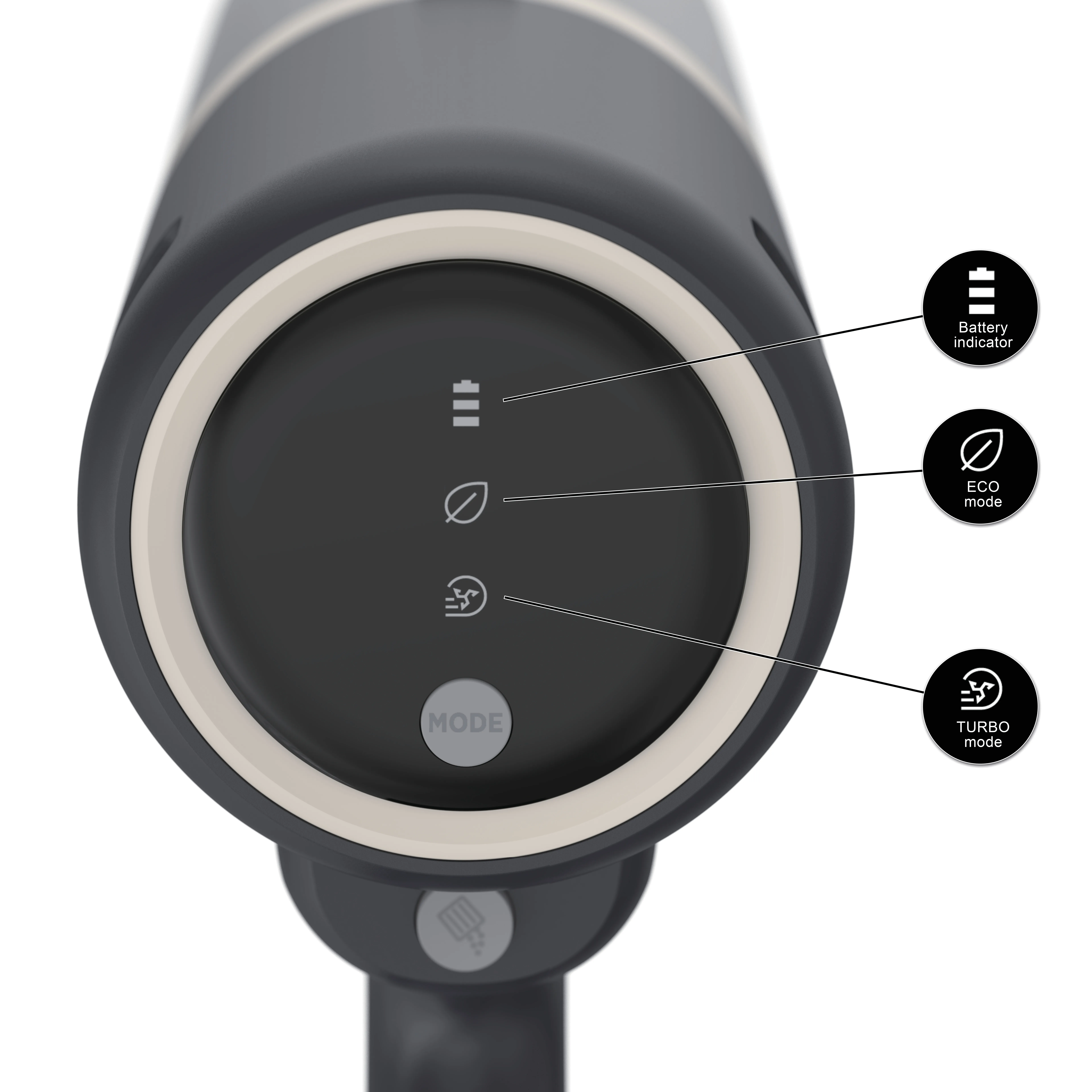 Hoover HFG10H 011 -varsi-imuri, sininen, harmaa