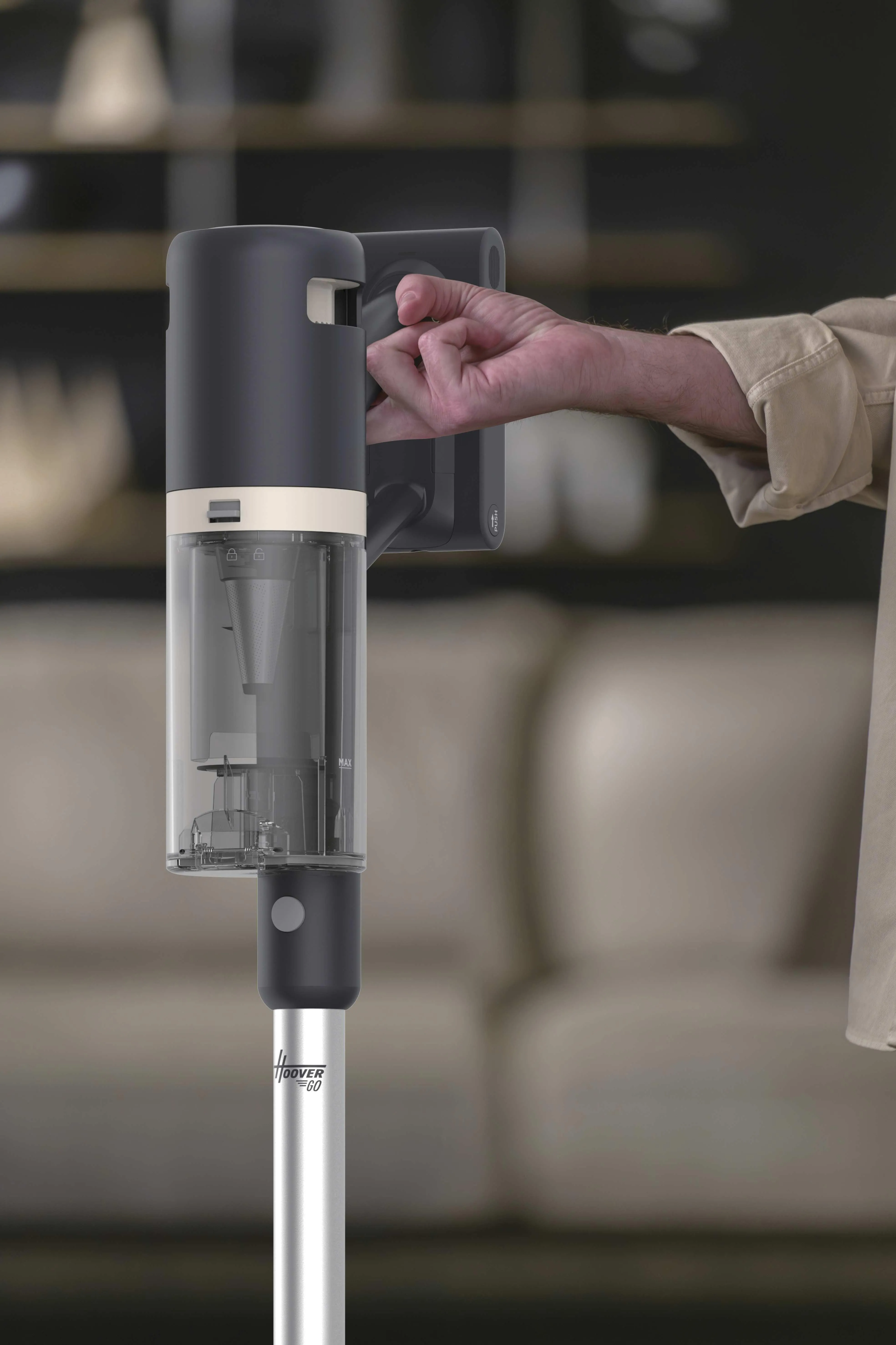 Hoover HFG10H 011 -varsi-imuri, sininen, harmaa