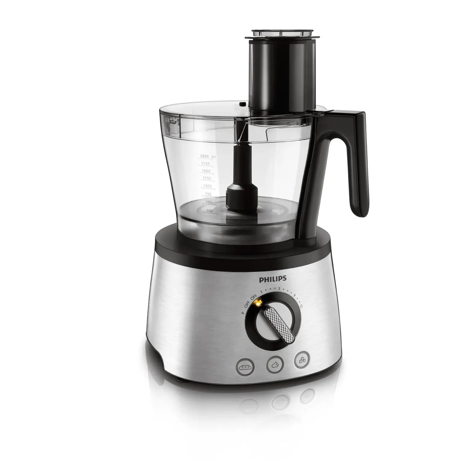 Philips HR7778/00 Avance Collection Food Processor, 1300 W, 3.4 L, 12 Speeds, Grey