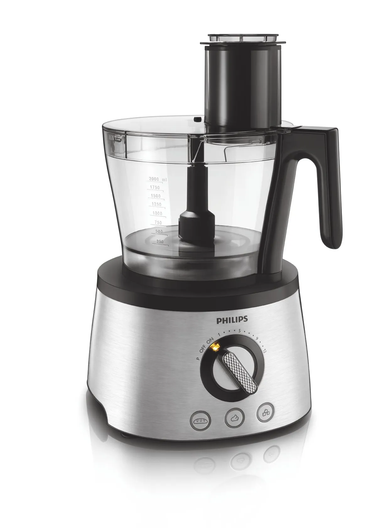 Philips HR7778/00 Avance Collection Food Processor, 1300 W, 3.4 L, 12 Speeds, Grey