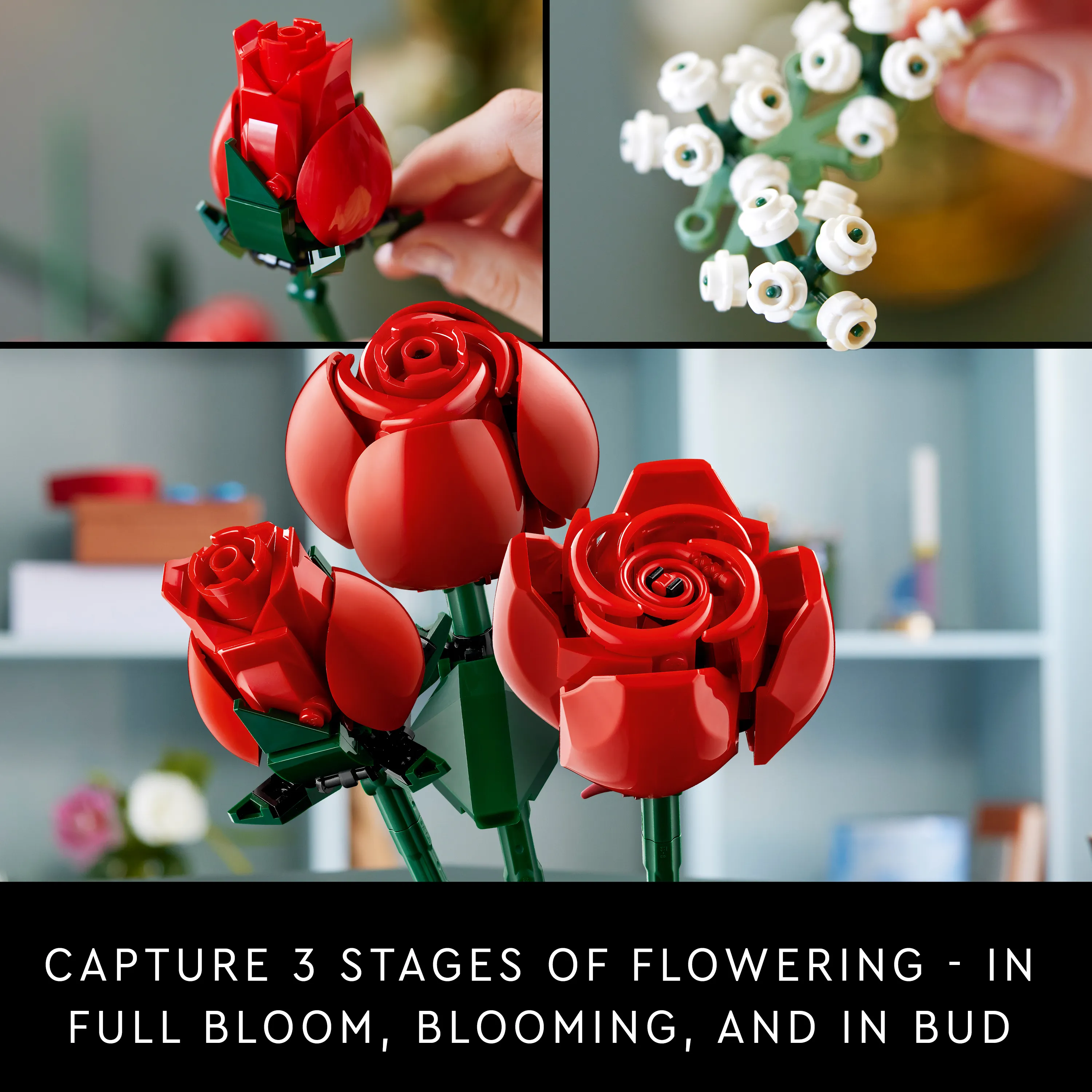 LEGO Icons Rosbukett 10328