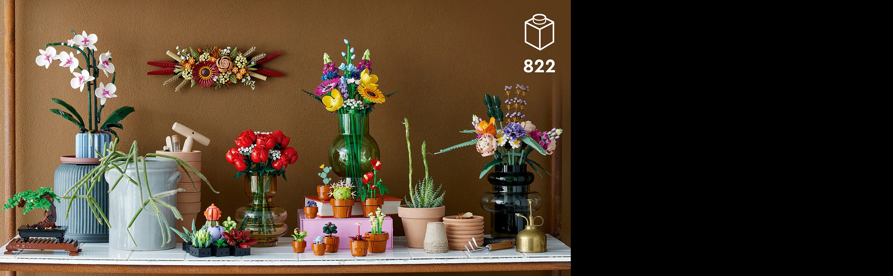 LEGO Icons Rosbukett 10328