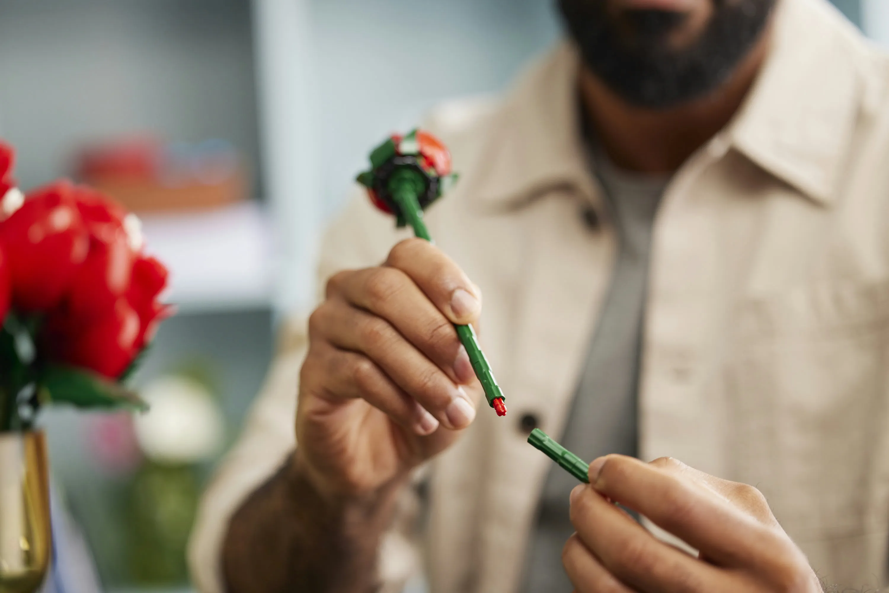 LEGO Icons Rosbukett 10328