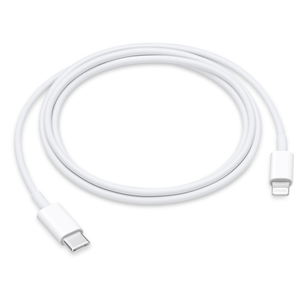 Apple USB-C – Lightning -kaapeli, 1 m, Valkoinen