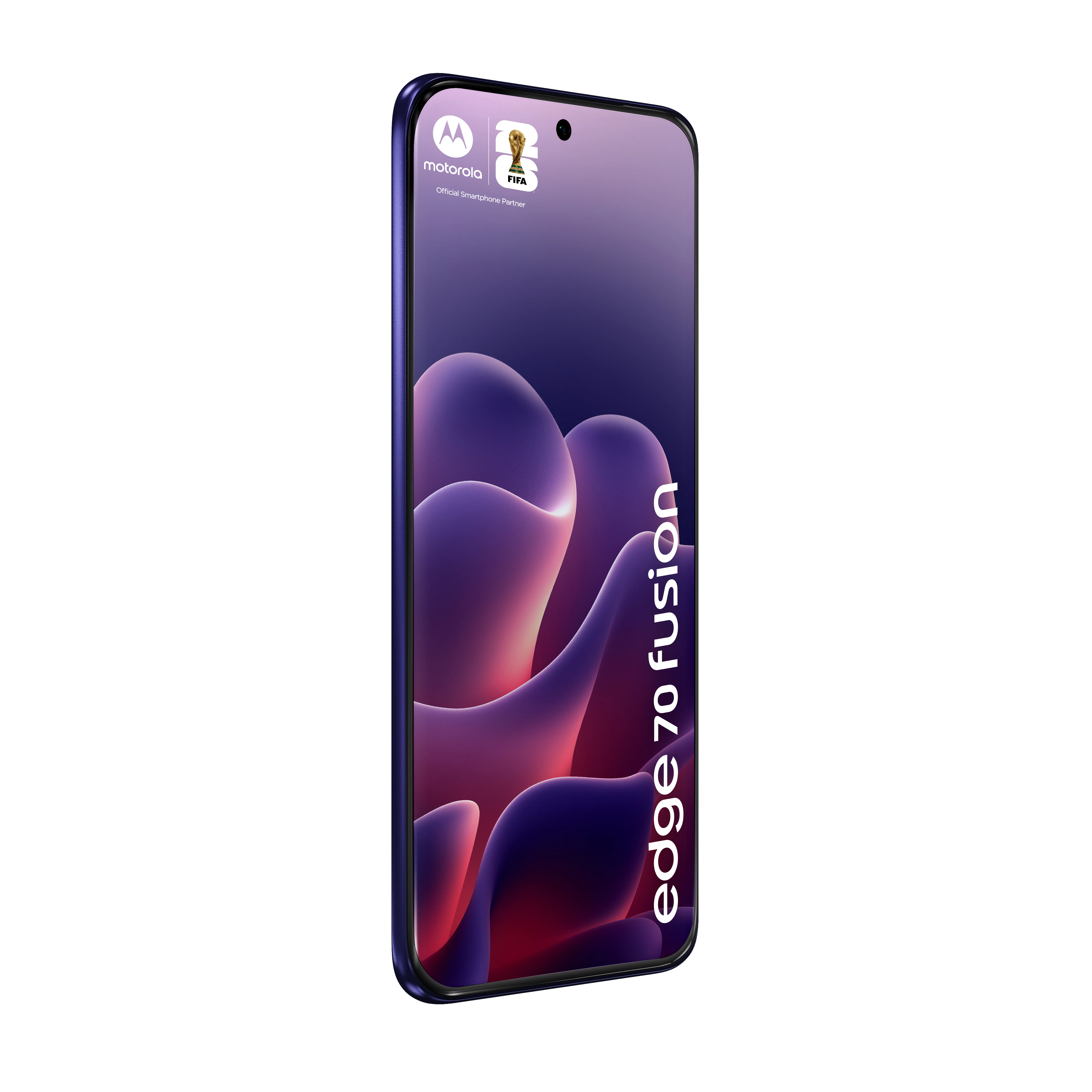 Motorola Edge 70 Fusion 8/256 Gt -puhelin, PANTONE Orient Blue