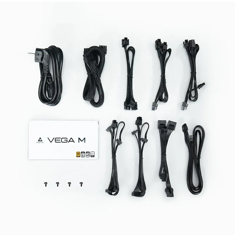 CHIEFTEC VEGA M 750W ATX3.1 Full range Gold Gen5 Modular Power Supply