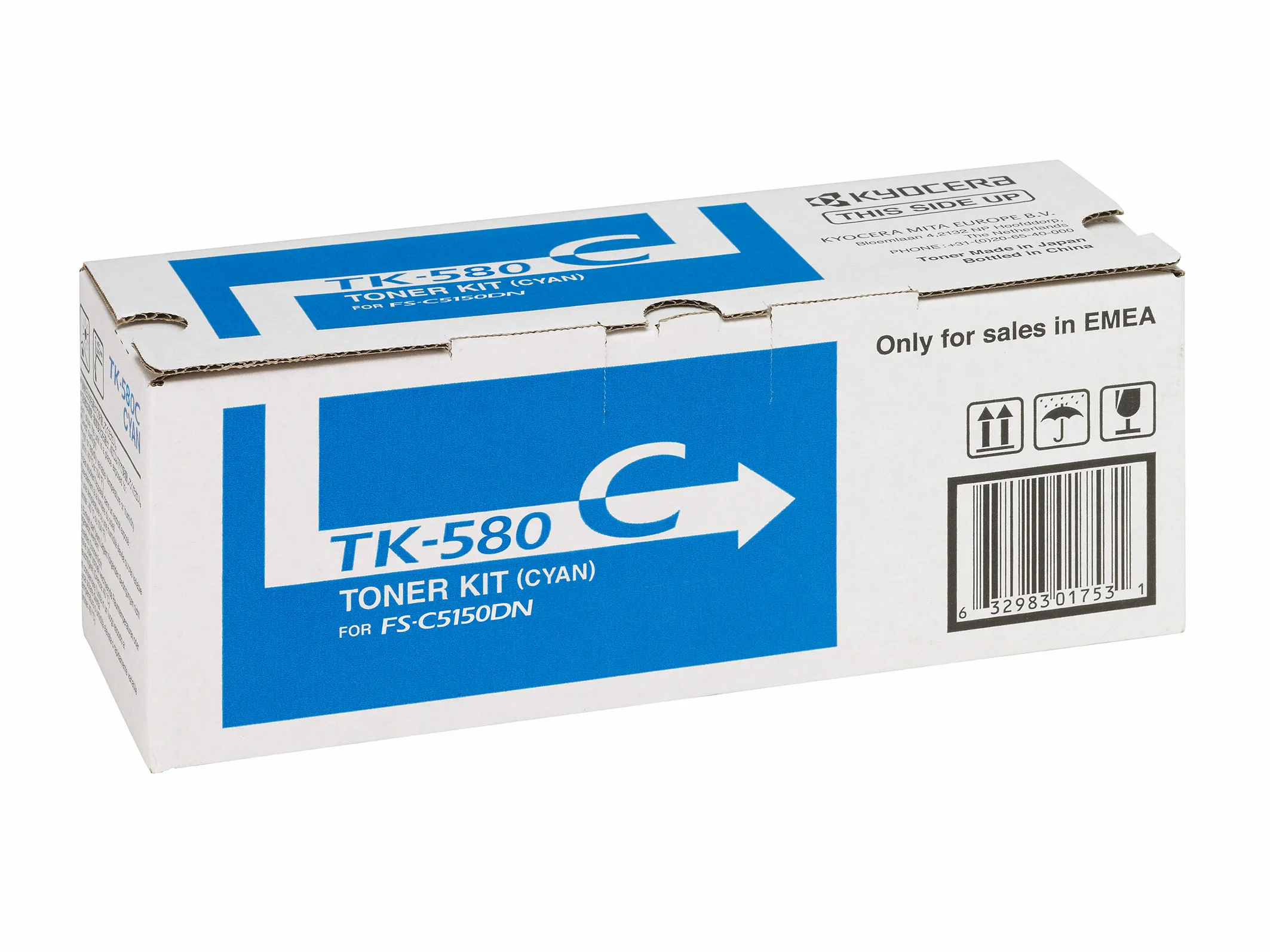 TK-580C FS-C5150DN cyan toner 2.8K