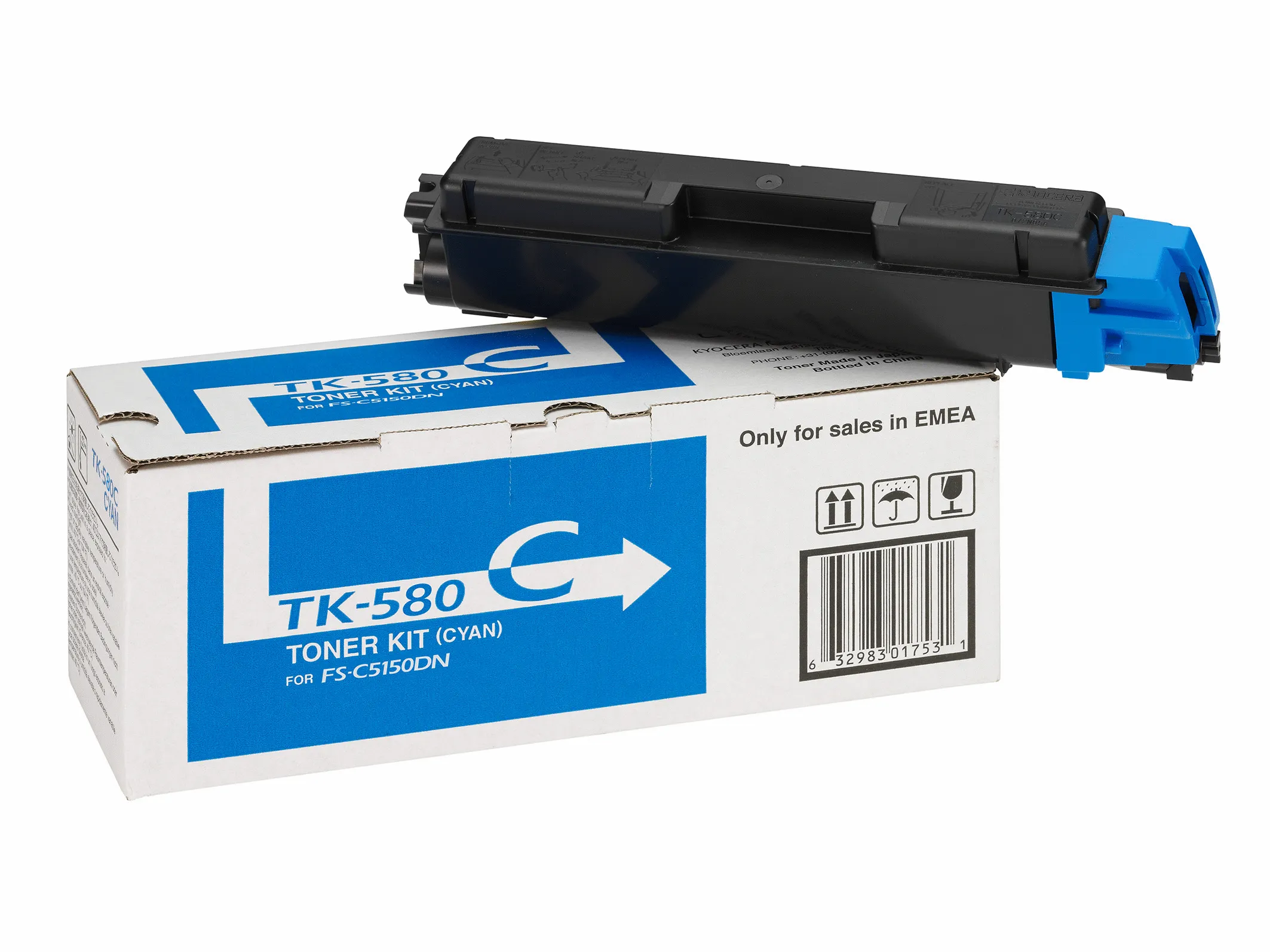 TK-580C FS-C5150DN cyan toner 2.8K