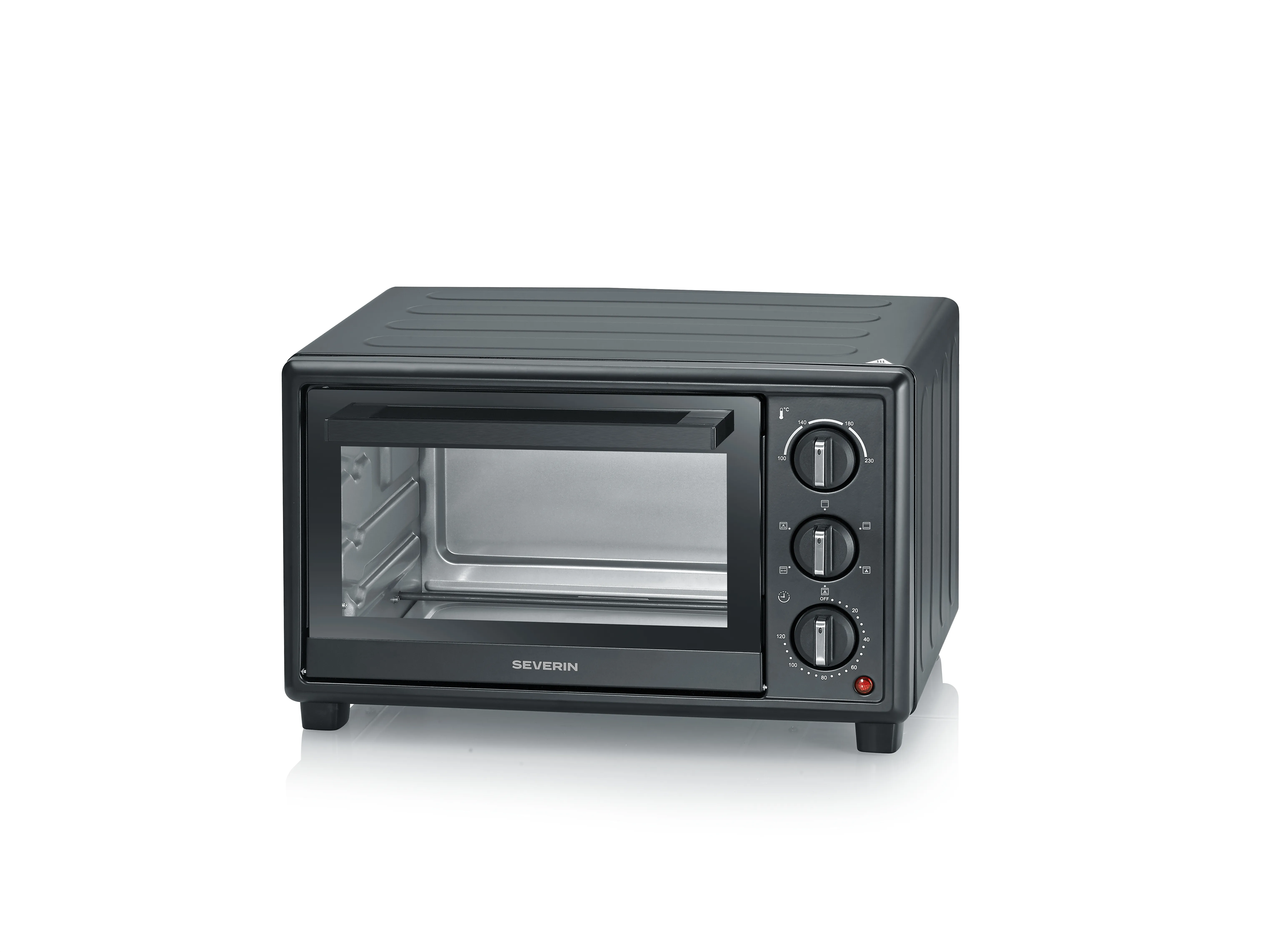 SEVERIN TO2079 Mini Oven, 20 L, Black