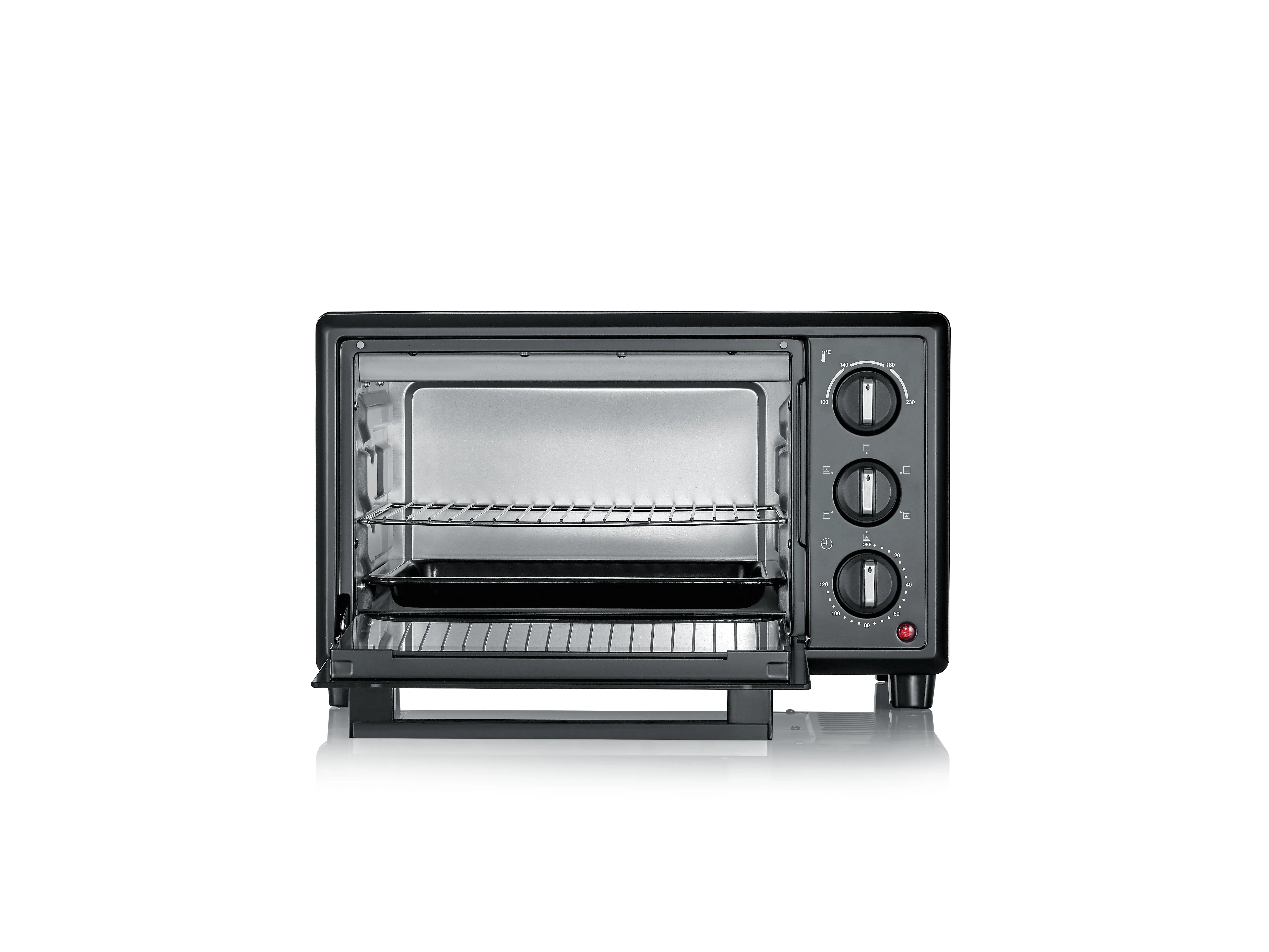 SEVERIN TO2079 Mini Oven, 20 L, Black
