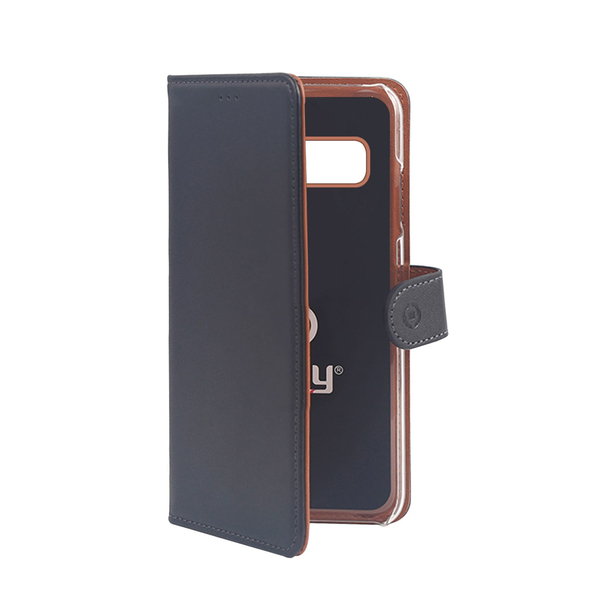Celly Wally Case, Samsung Galaxy S10 Lite - Wallet Case, Black
