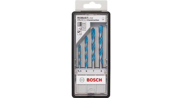 Bosch Robust Line CYL-9 Multi Construction Borebits&aelig;t Bor