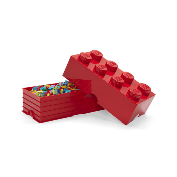 Room Copenhagen LEGO Storage Brick 8 red - RC40041730