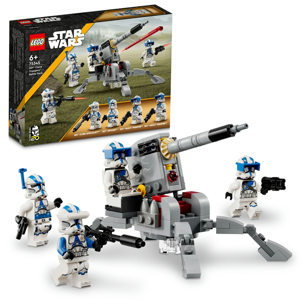 Lego Star Wars 501. legioonan kloonisoturit -taistelupaketti 75345