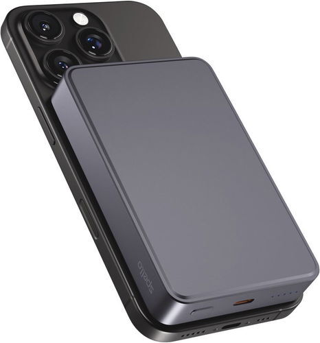 Spello ForcePack SM71 10000 Alu Wireless Power Bank - space grey