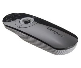 Targus Multimedia Presentation Remote -esityskaukos&auml;&auml;din, Musta